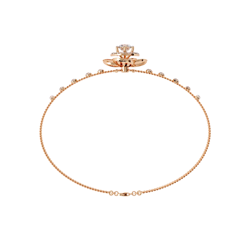 Celestial Bloom Diamond Bracelet