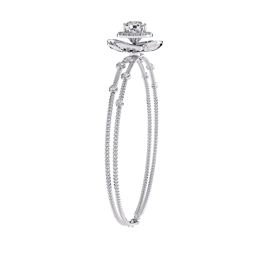 Celestial Bloom Diamond Bracelet