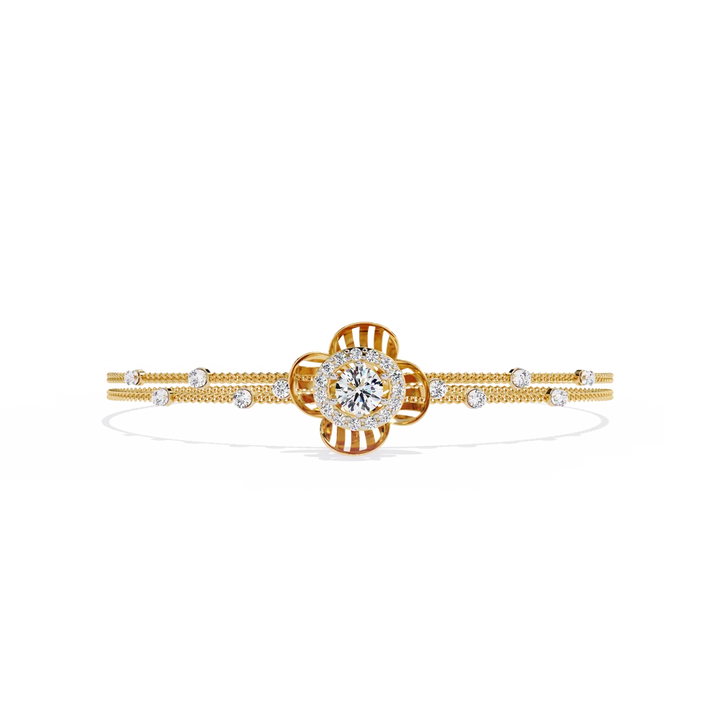 Celestial Bloom Diamond Bracelet