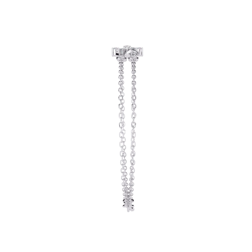 Regal Radiance Diamond Multi-Strand Bracelet