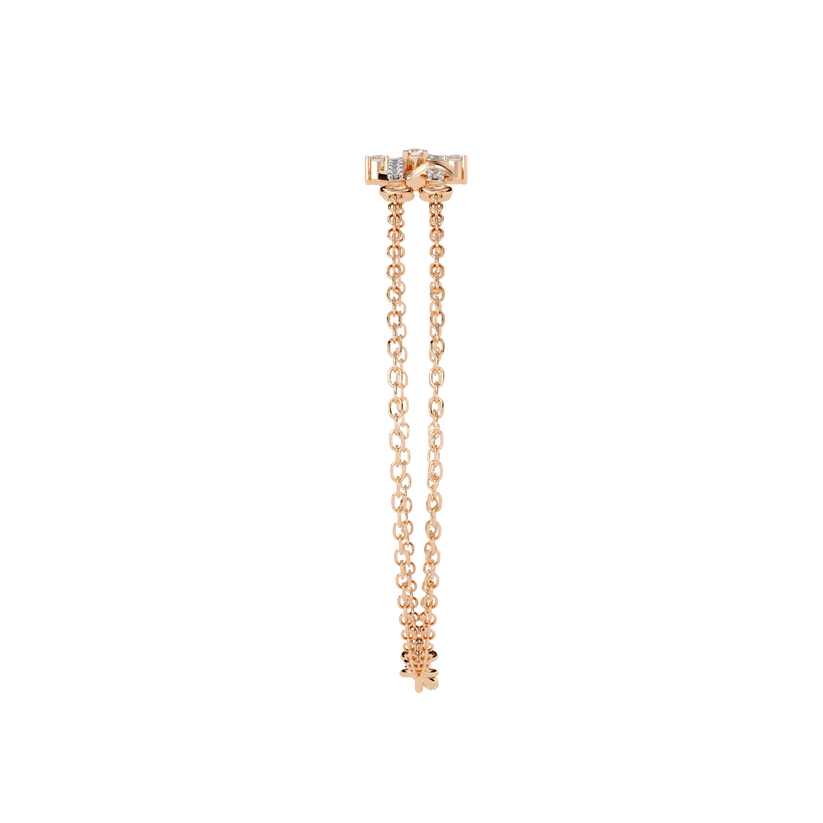 Regal Radiance Diamond Multi-Strand Bracelet