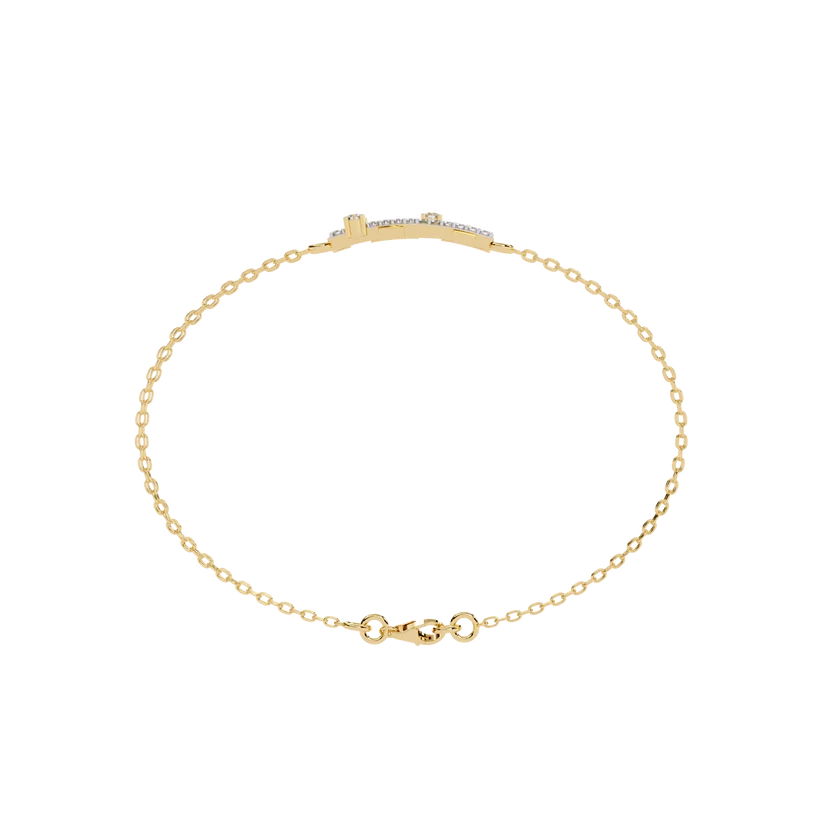 Regal Radiance Diamond Multi-Strand Bracelet
