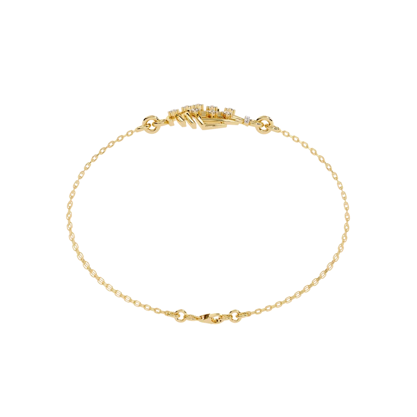 Celestial Cage Diamond Bracelet