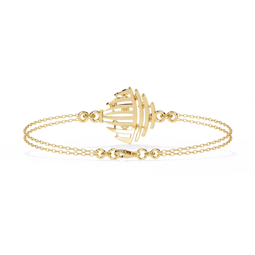 Celestial Cage Diamond Bracelet