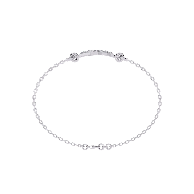 Celestial Geometry Diamond Bracelet