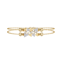 Celestial Geometry Diamond Bracelet