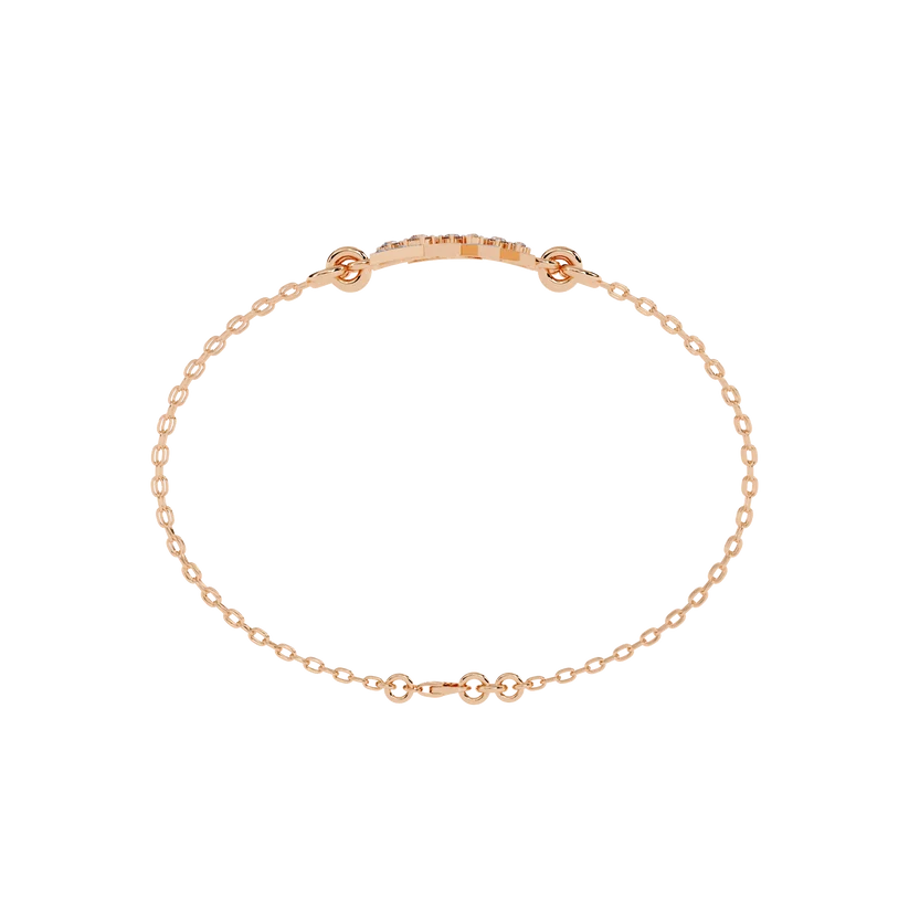 Celestial Geometry Diamond Bracelet
