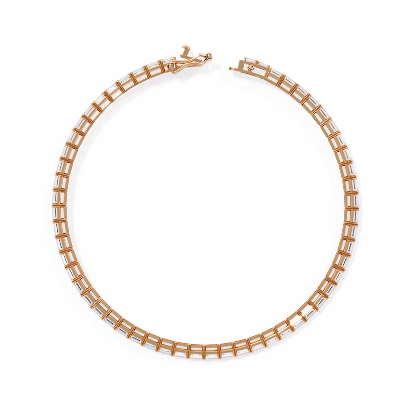 Eternal Emerald & Diamond Tennis Bracelet