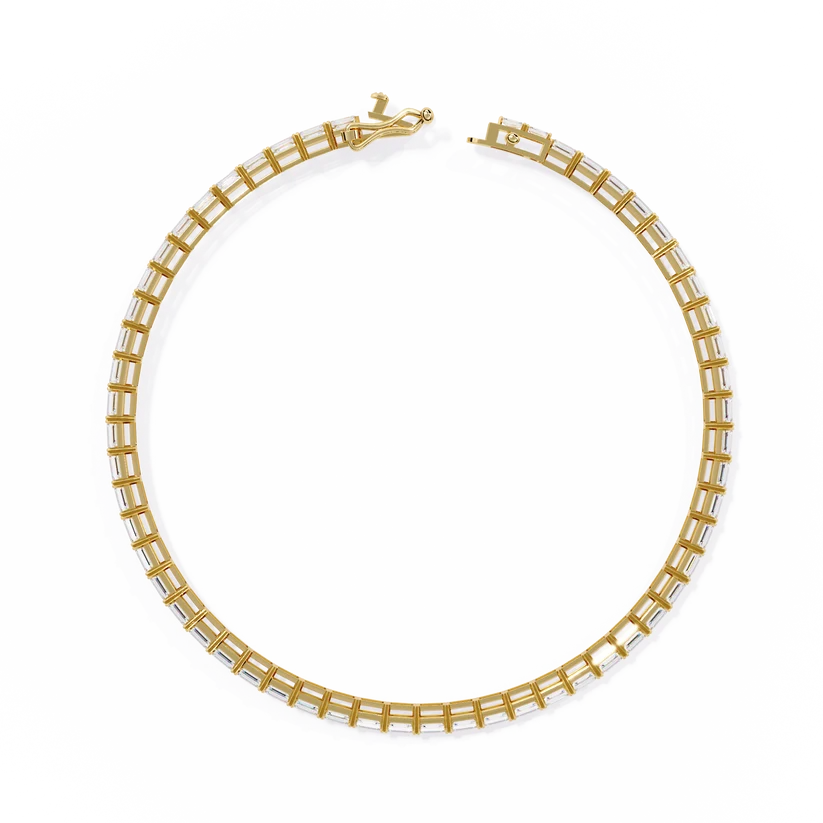 Eternal Emerald & Diamond Tennis Bracelet