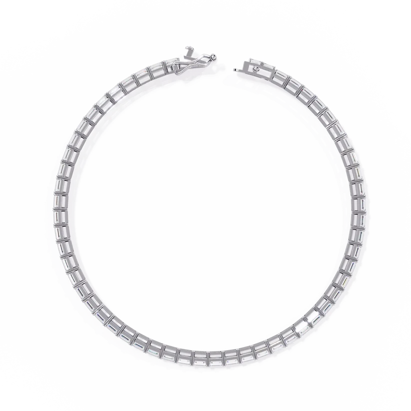 Eternal Emerald & Diamond Tennis Bracelet