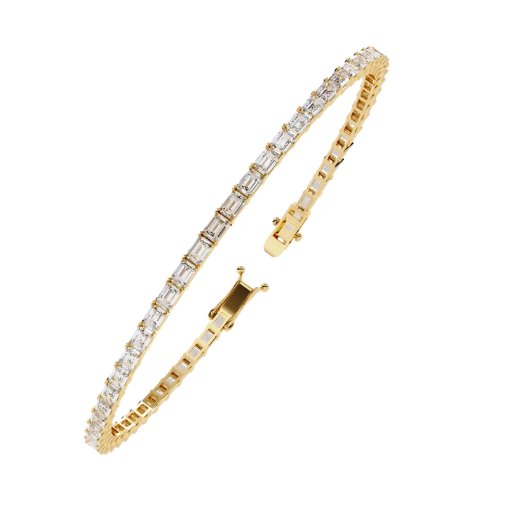Eternal Emerald & Diamond Tennis Bracelet