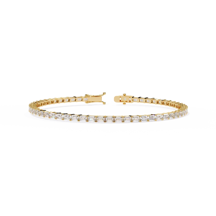 Eternal Emerald & Diamond Tennis Bracelet
