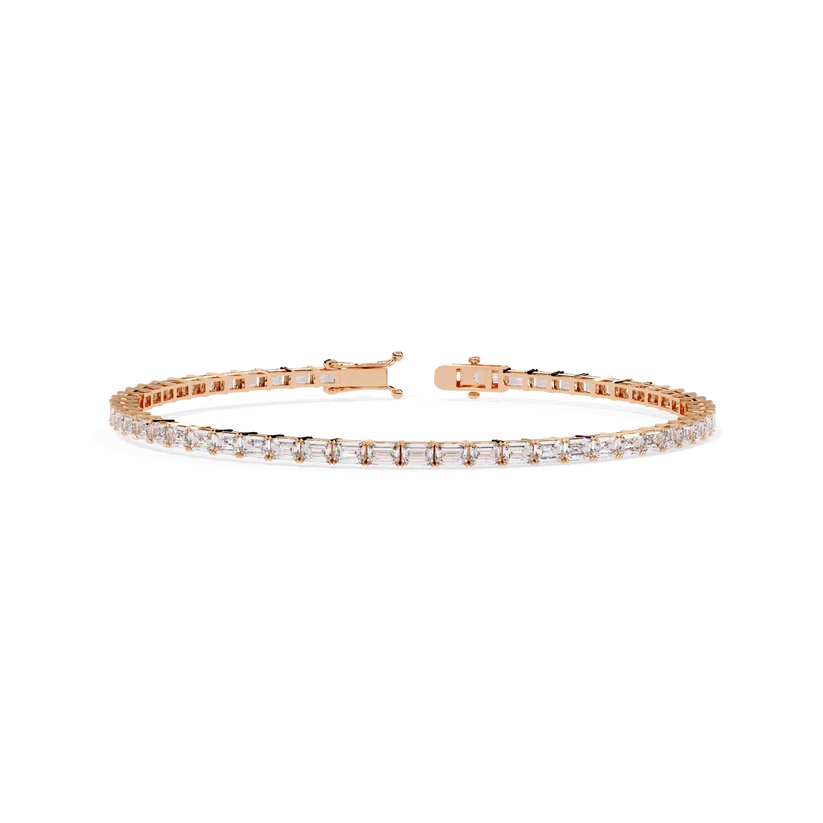 Eternal Emerald & Diamond Tennis Bracelet