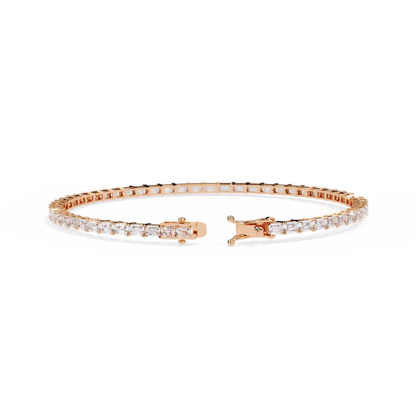 Eternal Emerald & Diamond Tennis Bracelet
