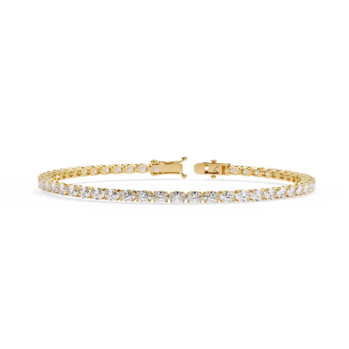 Eternal Grace Oval Diamond Tennis Bracelet