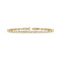 Eternal Radiance Round & Oval Diamond Tennis Bracelet