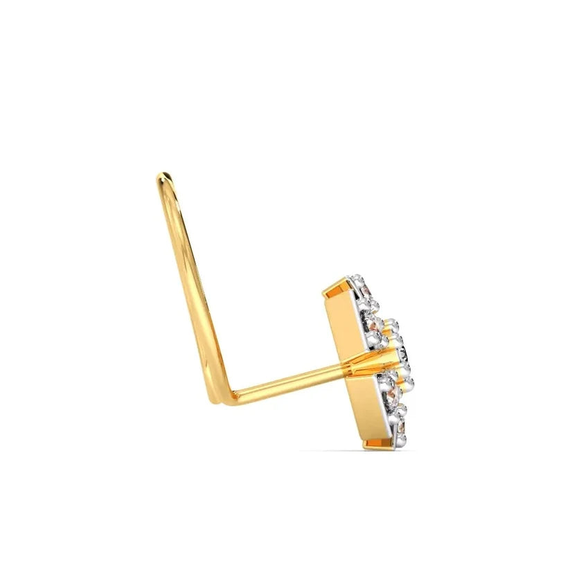 Celestial Bloom Diamond Nose Pin ✨