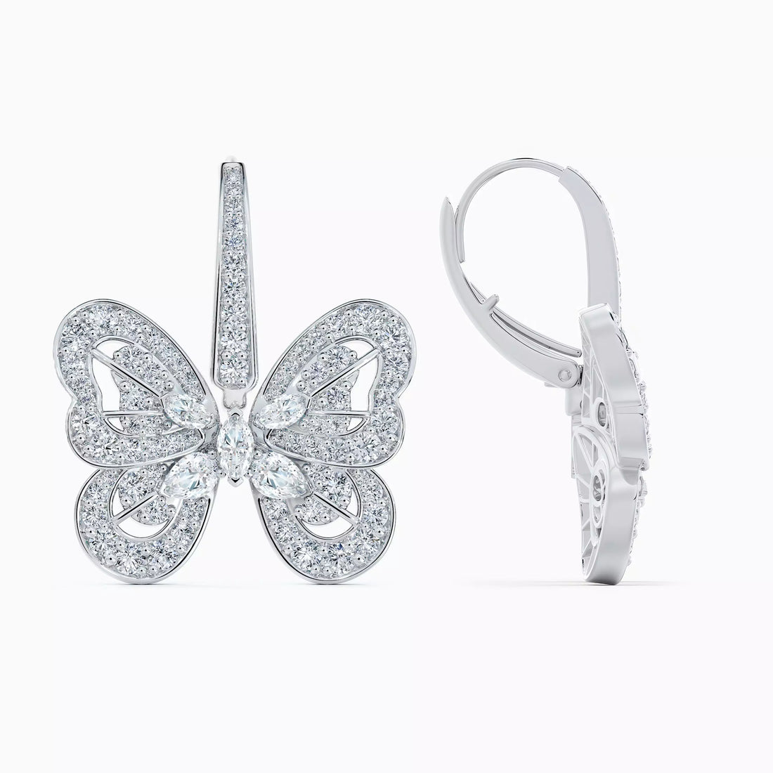 Papillon Étoile Diamond Earrings