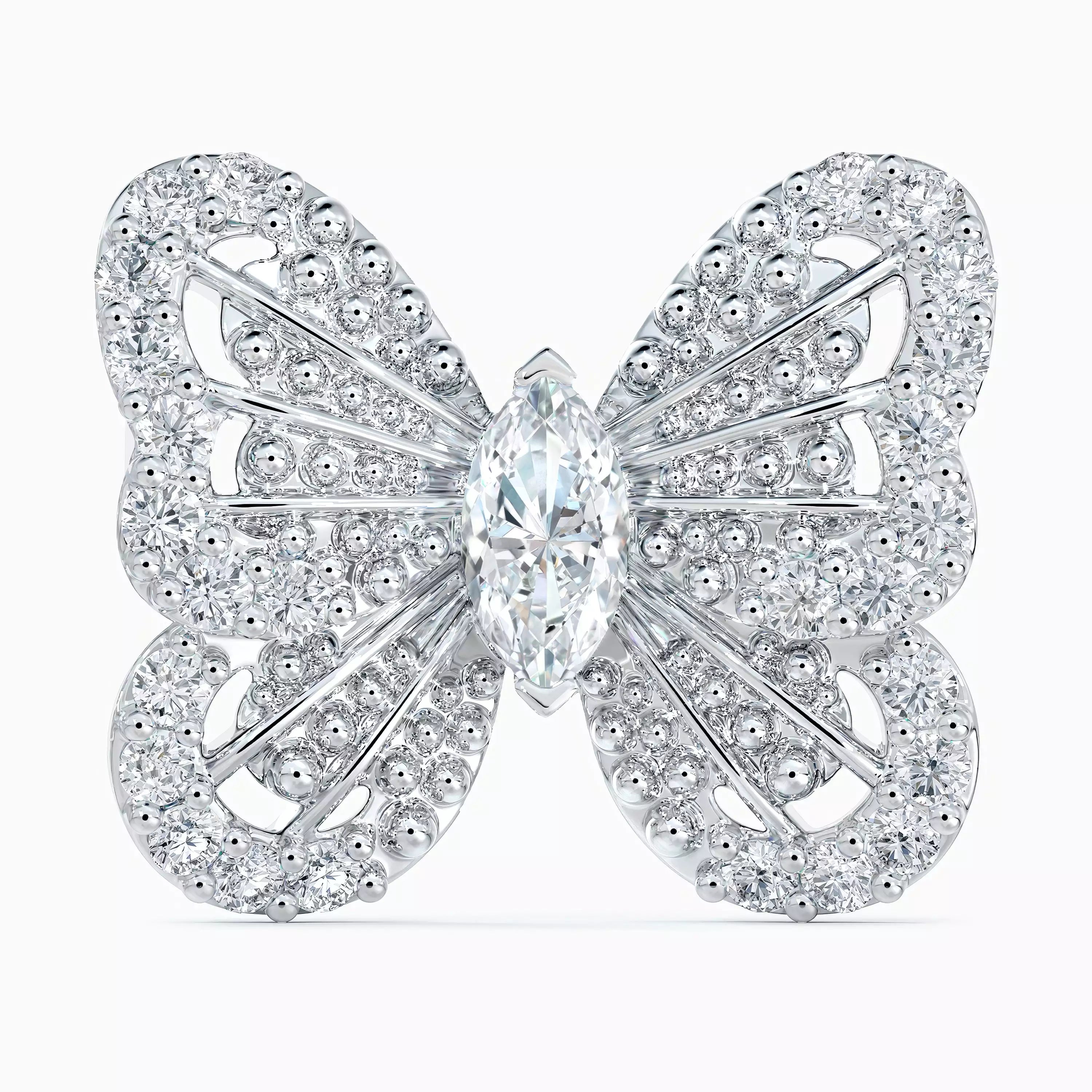 Celestia Butterfly Diamond Earrings