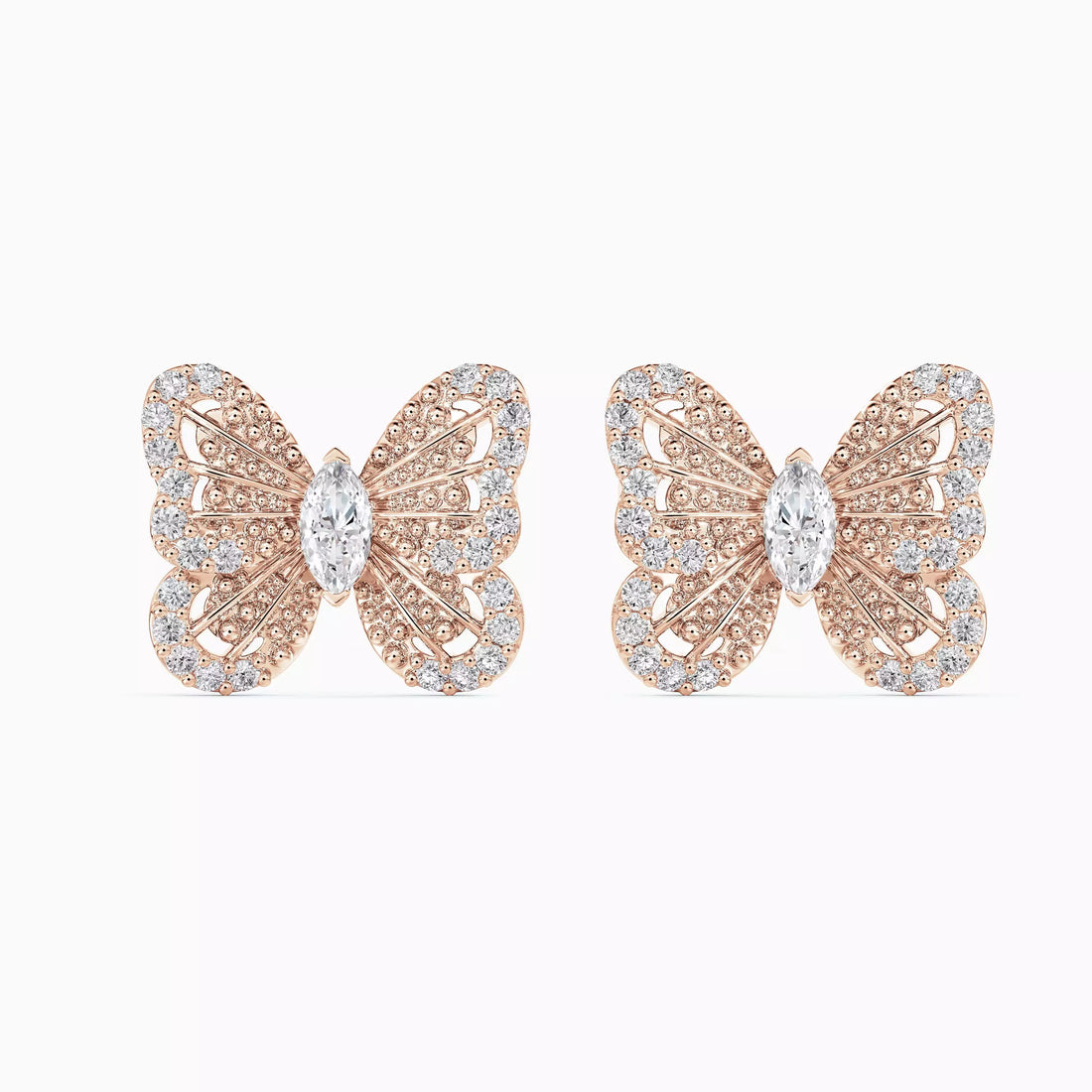 Celestia Butterfly Diamond Earrings