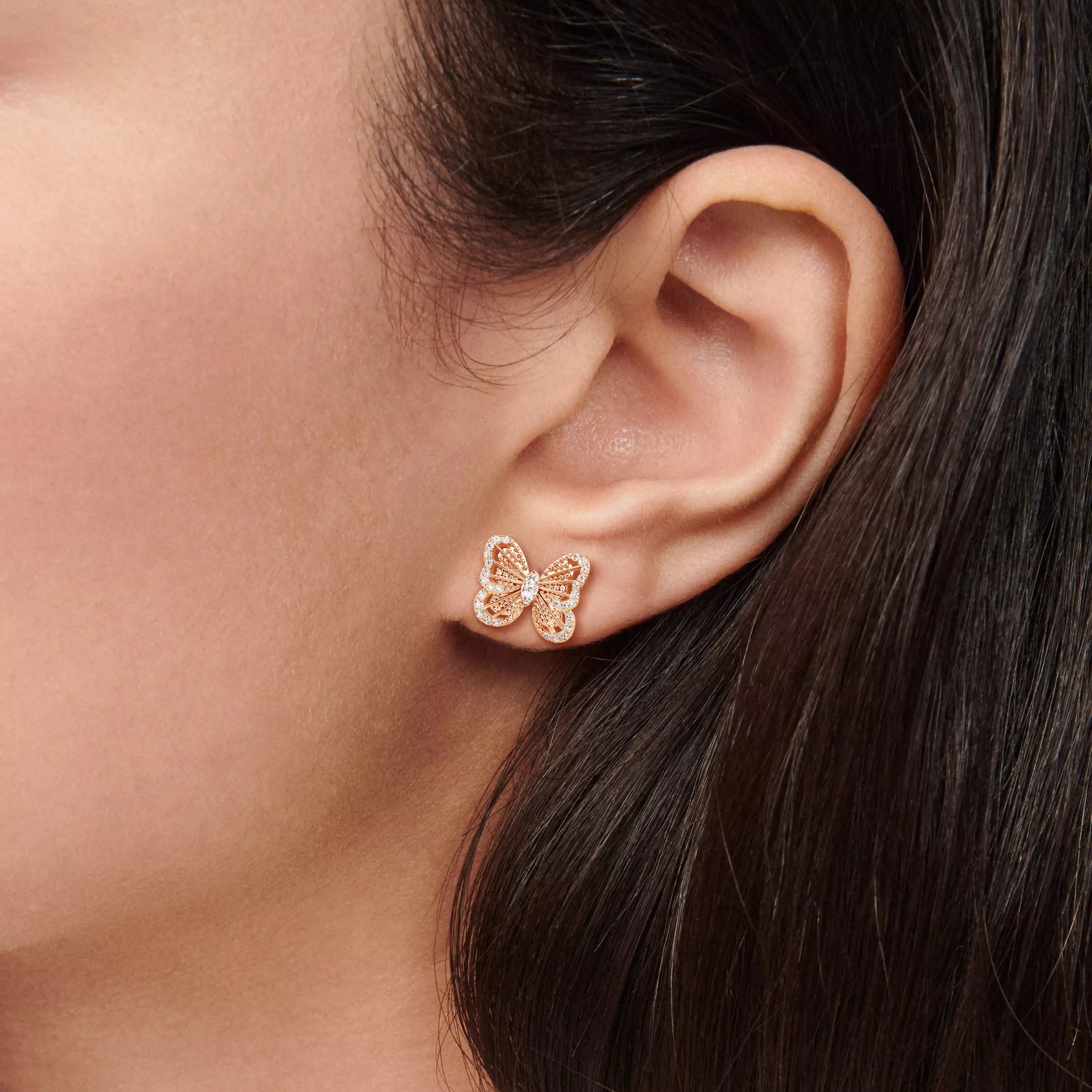 Celestia Butterfly Diamond Earrings
