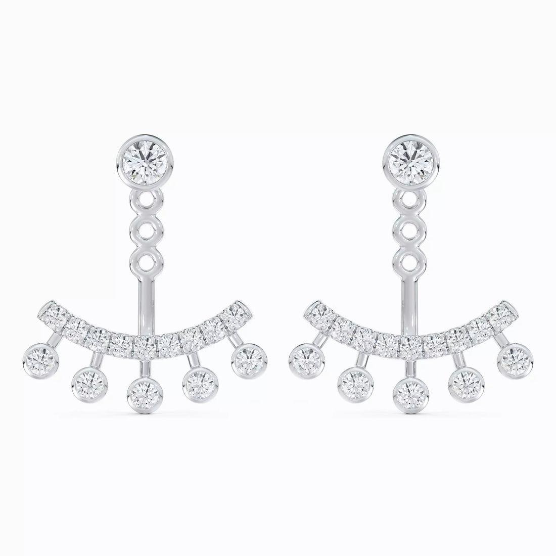 Étoile Cascade Diamond Drop Earrings