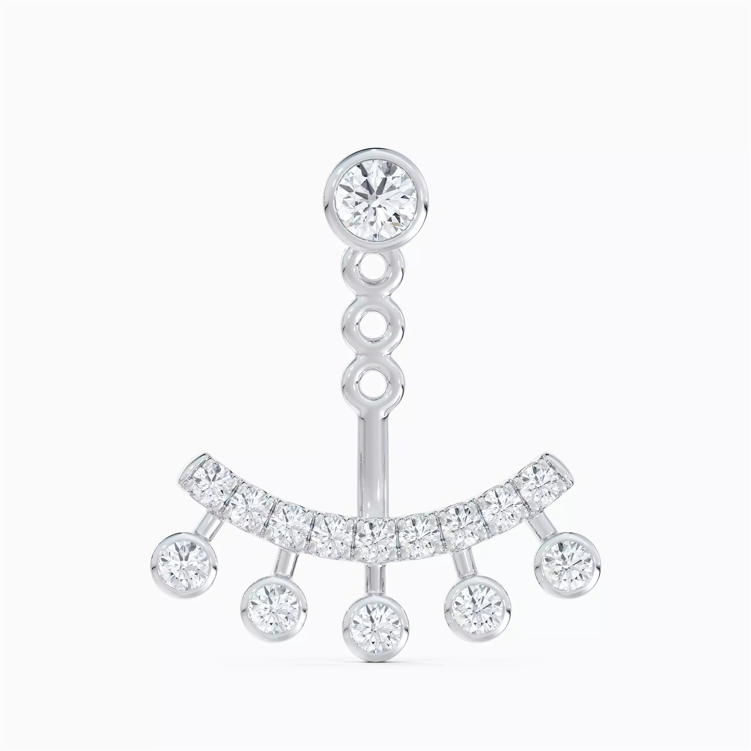 Étoile Cascade Diamond Drop Earrings
