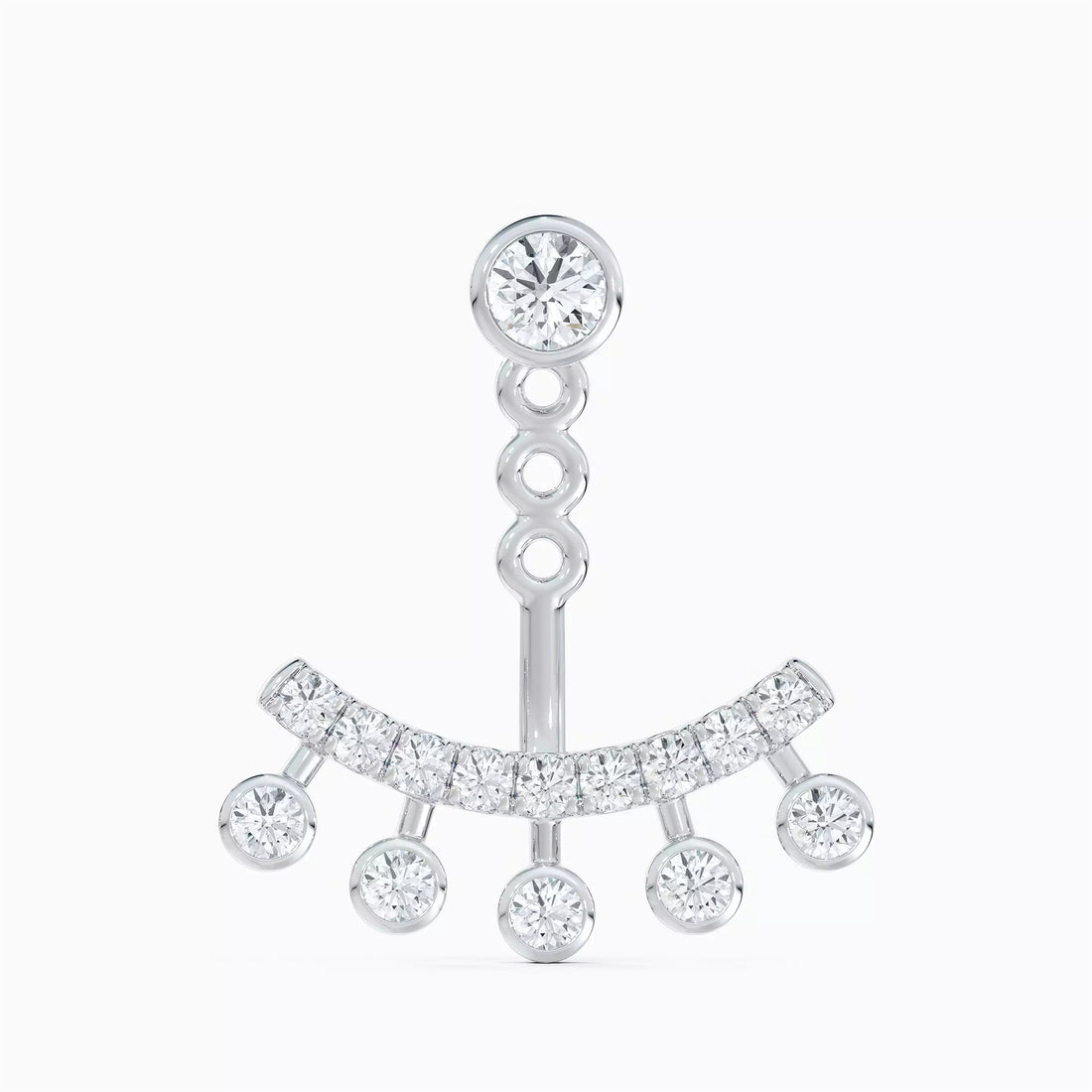 Étoile Cascade Diamond Drop Earrings