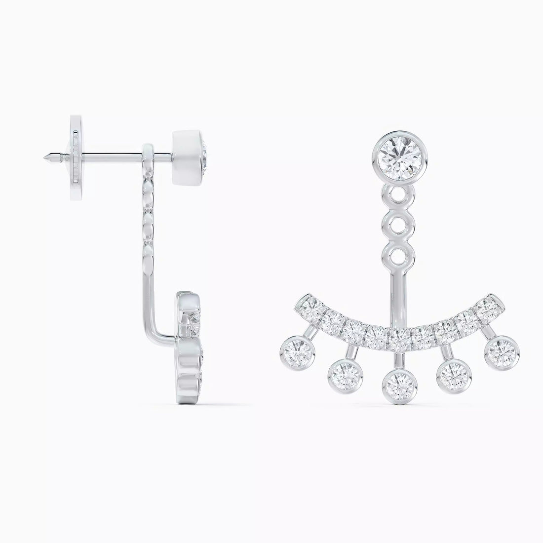 Étoile Cascade Diamond Drop Earrings