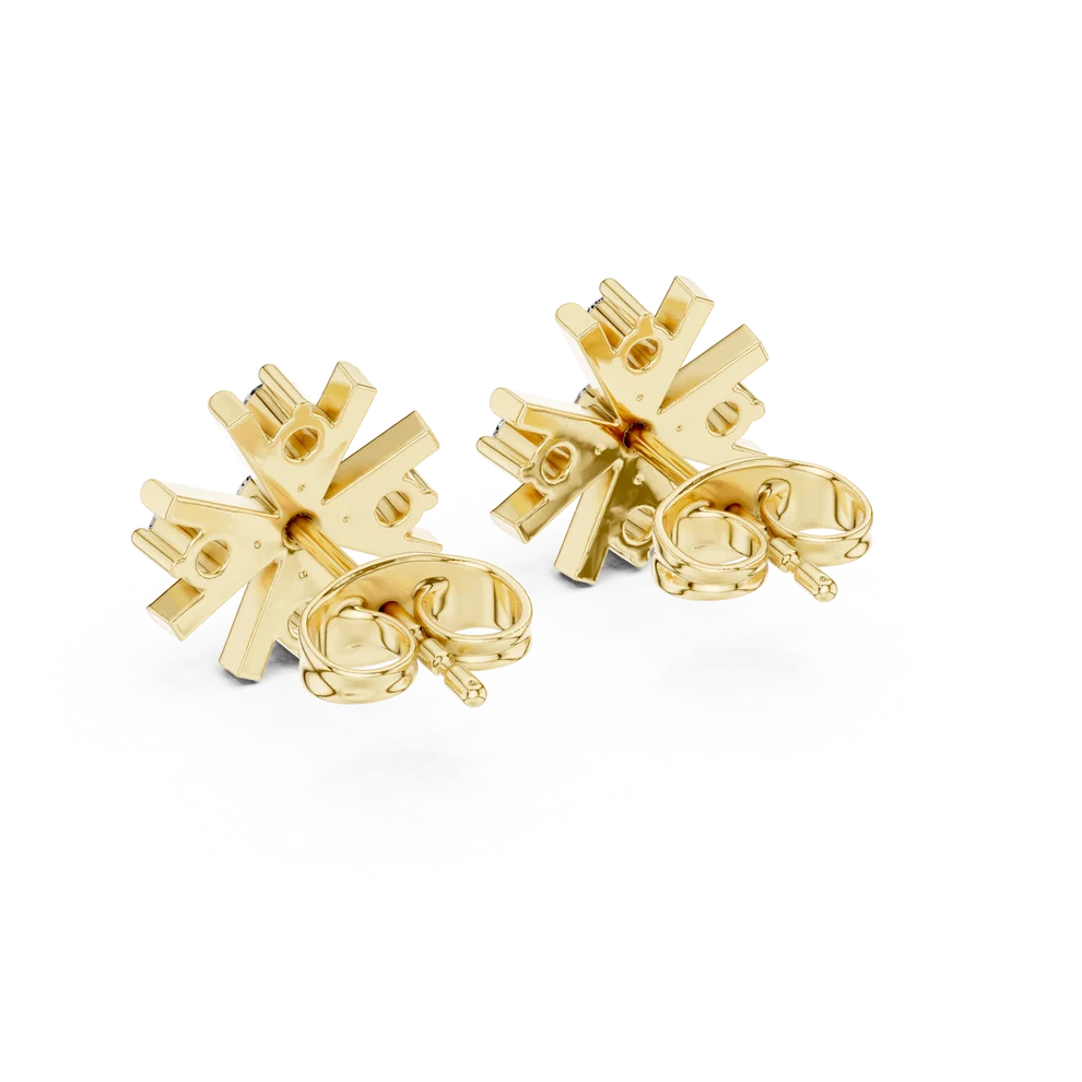 Bloom Cluster Round Diamond Earrings