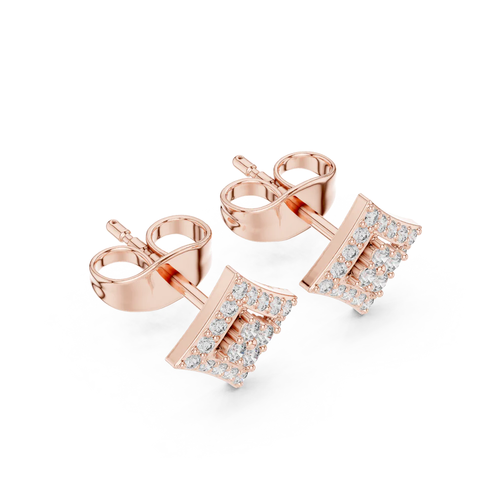 The Elara Diamond Stud Earrings