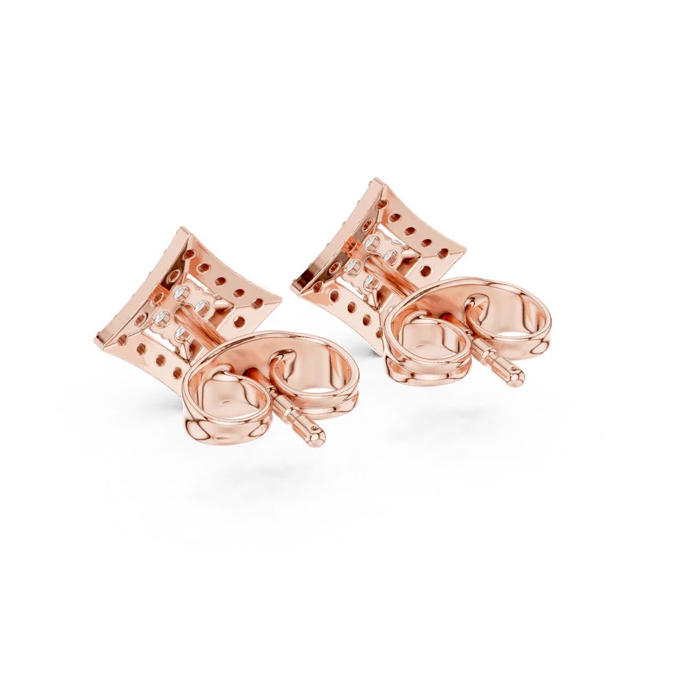 The Elara Diamond Stud Earrings