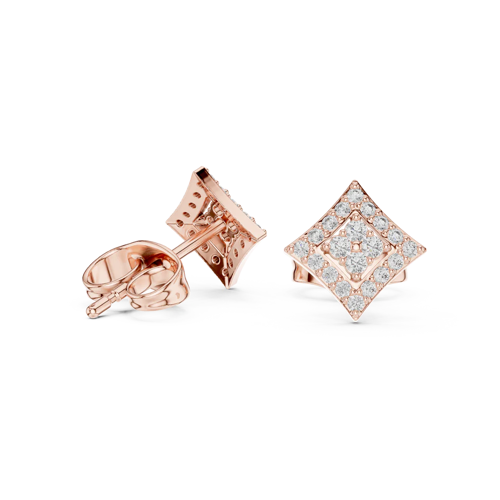The Elara Diamond Stud Earrings