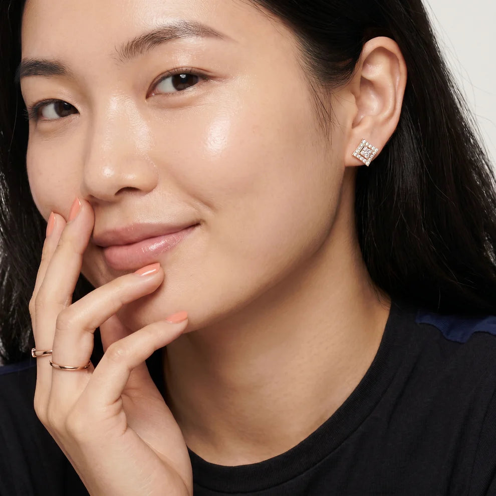 The Elara Diamond Stud Earrings