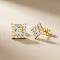 The Elara Diamond Stud Earrings