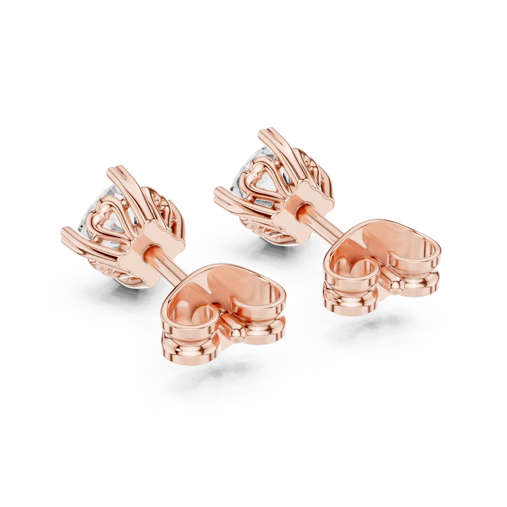 The Amour Cushion Diamond Earrings