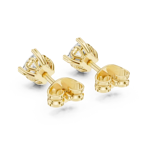 The Amour Cushion Diamond Earrings