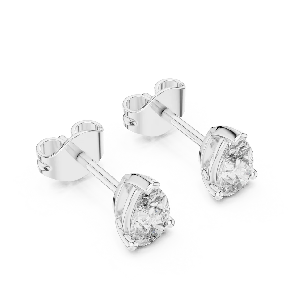 The Freya Pear Diamond Earrings