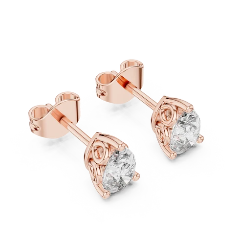 The Ivy Pear Diamond Earrings