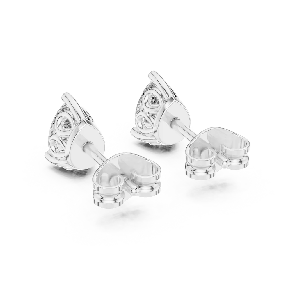 The Ivy Pear Diamond Earrings