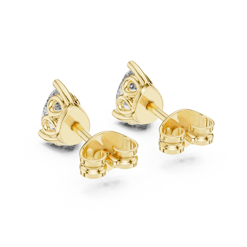 The Ivy Pear Diamond Earrings