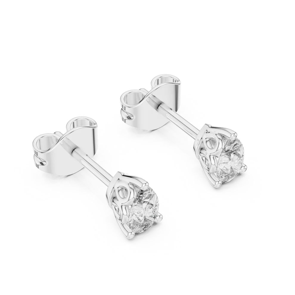 The Elodie Pear Diamond Earrings