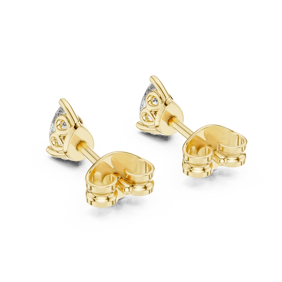 The Elodie Pear Diamond Earrings