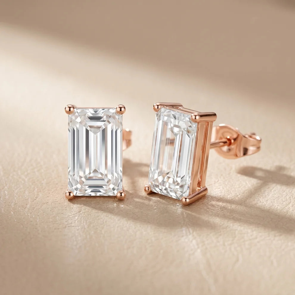 The Sloane Emerald Diamond Earrings