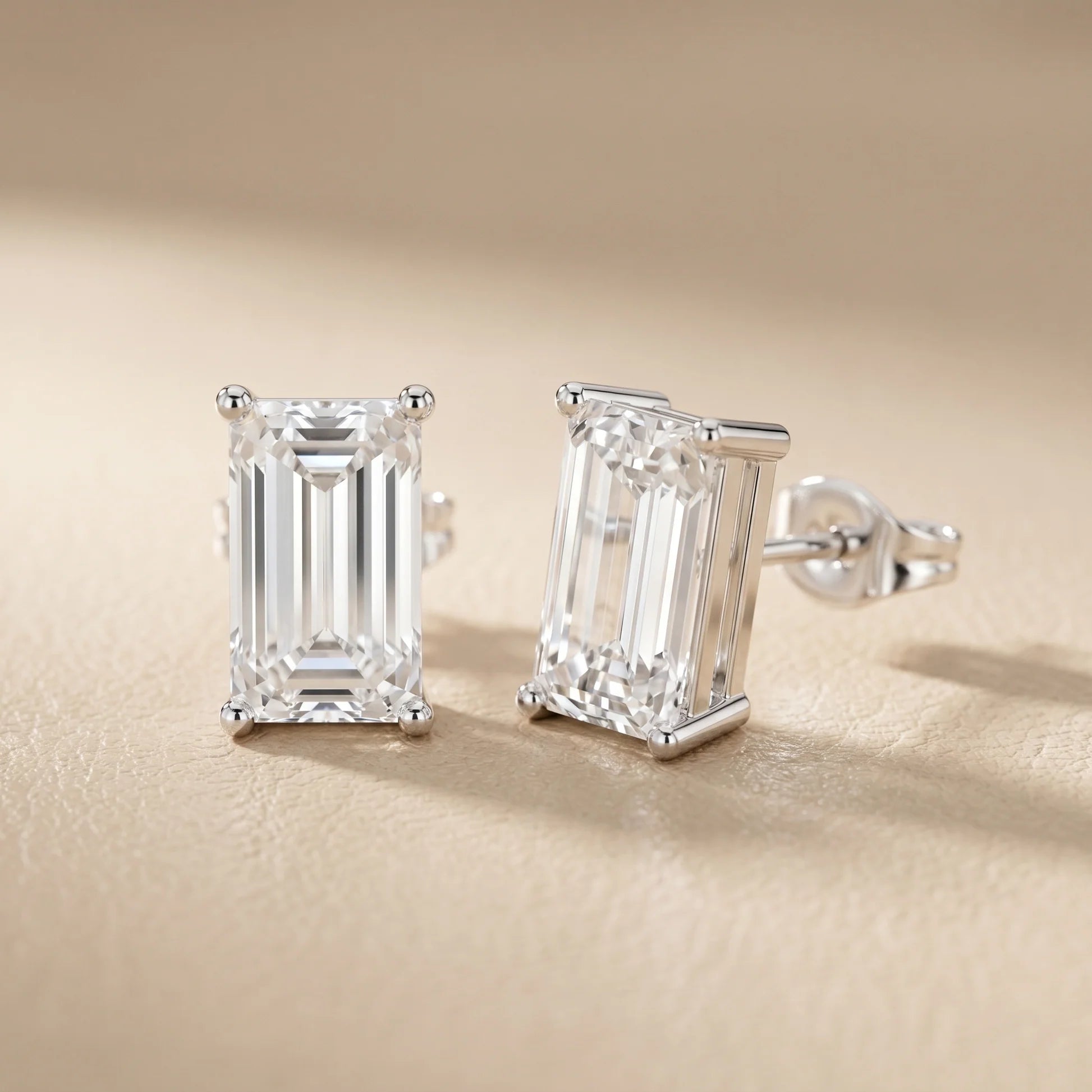 The Sloane Emerald Diamond Earrings