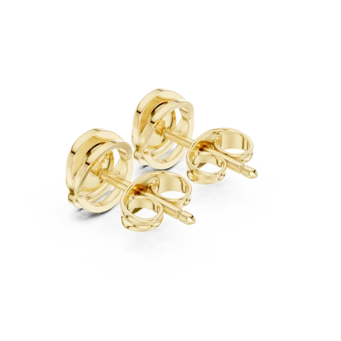Halo Cluster Round Diamond Earrings