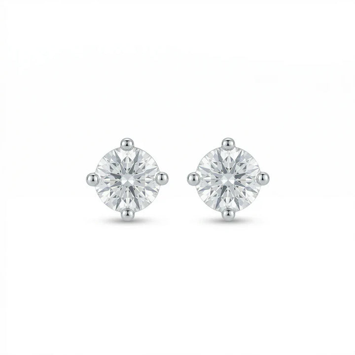 BVD jewels 925 Silver Round Earrings Or Mini Studs Silver Jewellery for Women & Girl's | Great for Gifting