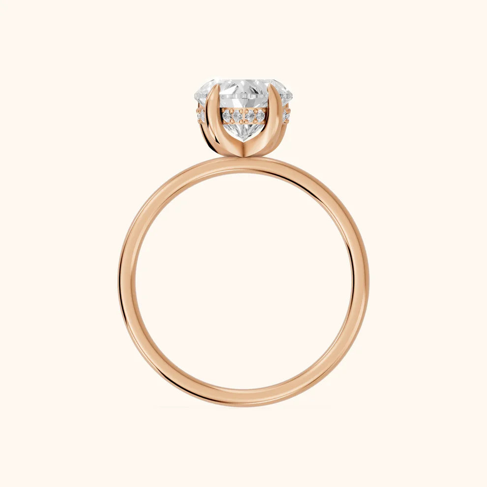 Heart Diamond Engagement & Weddind Ring