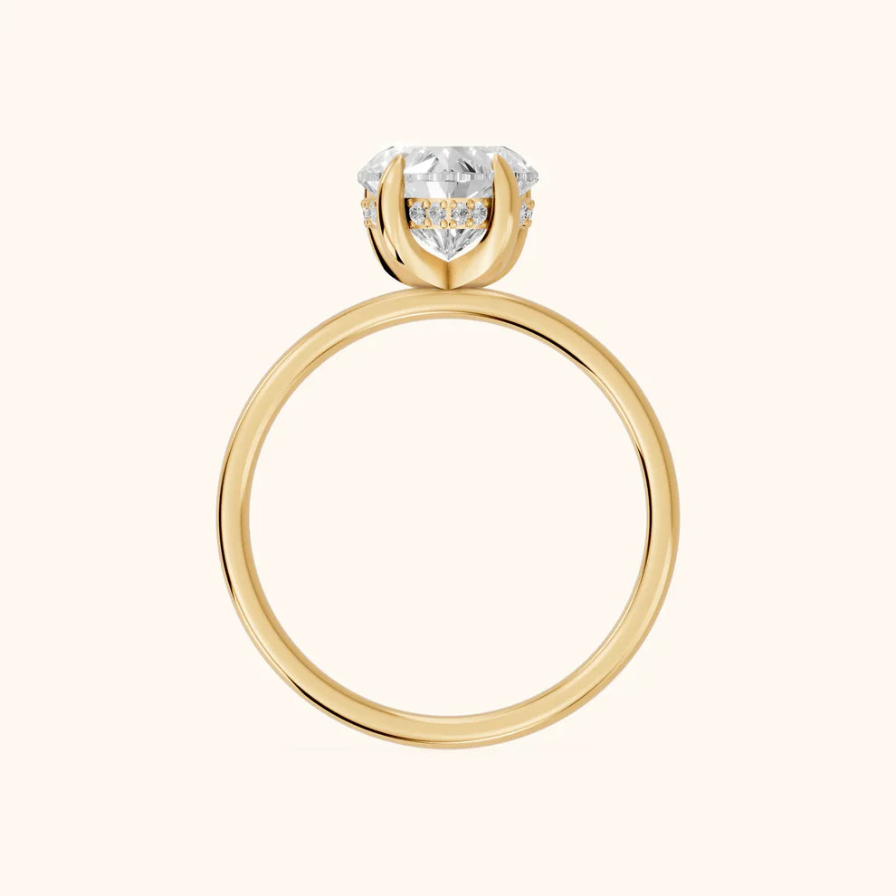 Heart Diamond Engagement & Weddind Ring