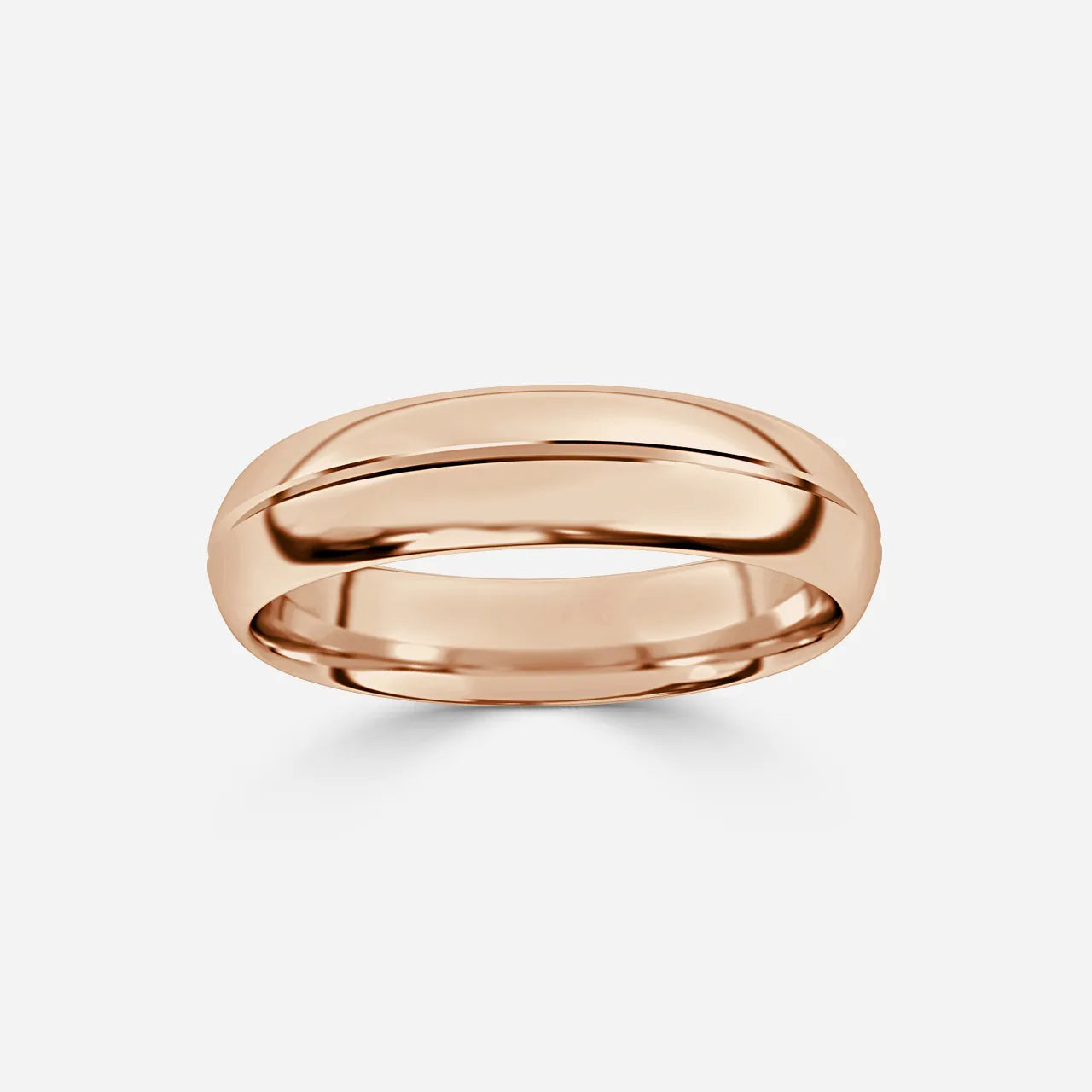 Grooved Court Profile Ring